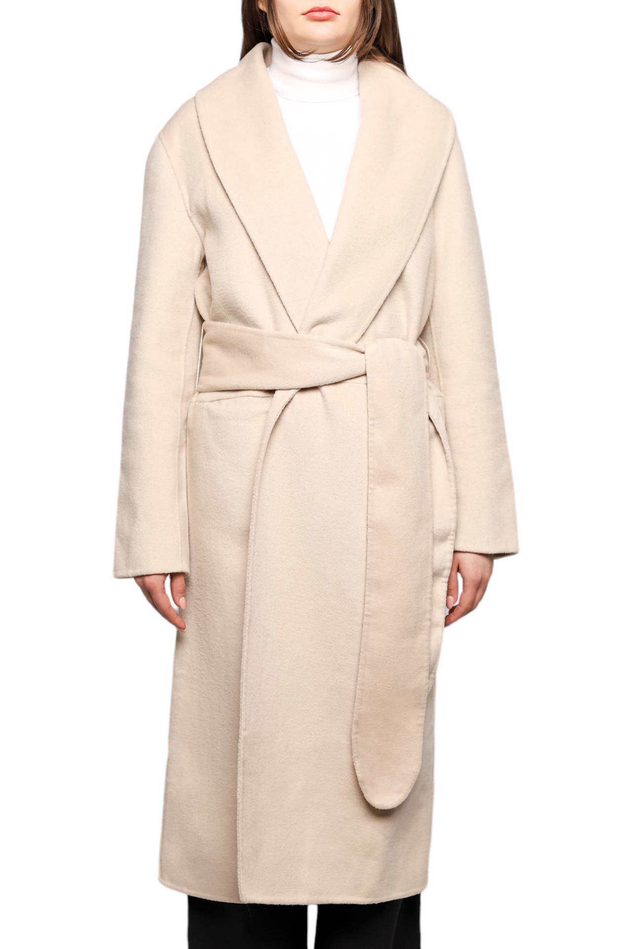 Toteme Robe Coat Eggnog