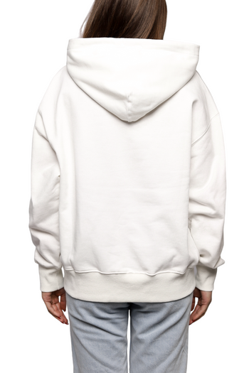 AMI Paris Oversize Ami de Coeur hoodie White Black Heart