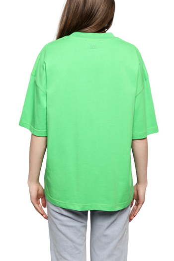 AMI Paris T-Shirt Tonal Small Ads Green