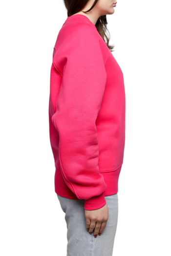 AMI Paris Embroidered Sweatshirt Pink