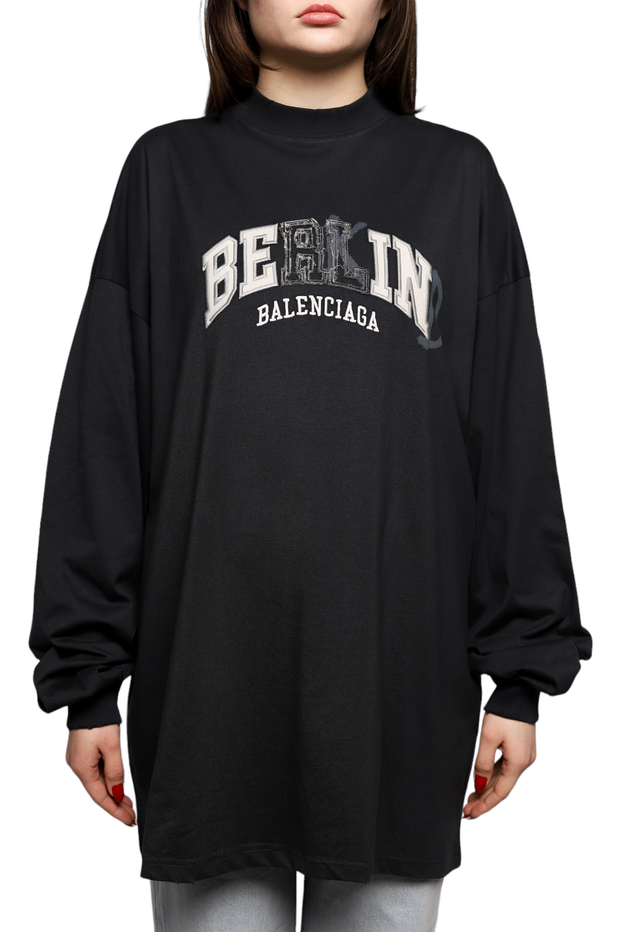 Balenciaga Be Kind Long Sleeve Black