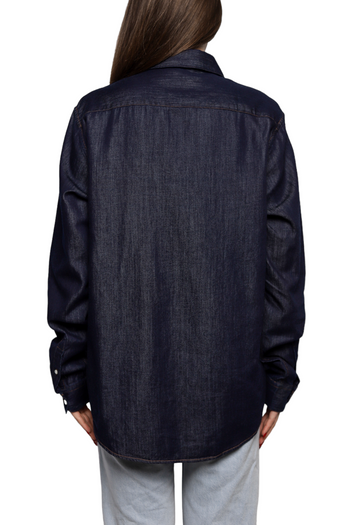 AMI Paris Ami De Coeur Denim Shirt