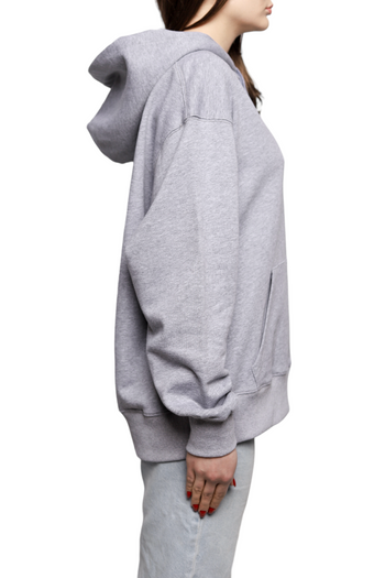 AMI Paris Oversize Ami de Coeur hoodie Grey