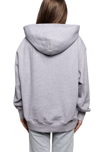 AMI Paris Oversize Ami de Coeur hoodie Grey