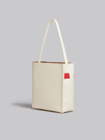 Marni Museo Small Hobo Bag White
