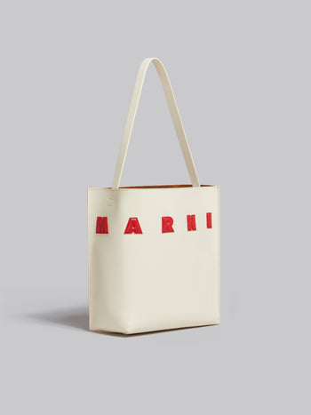 Marni Museo Small Hobo Bag White