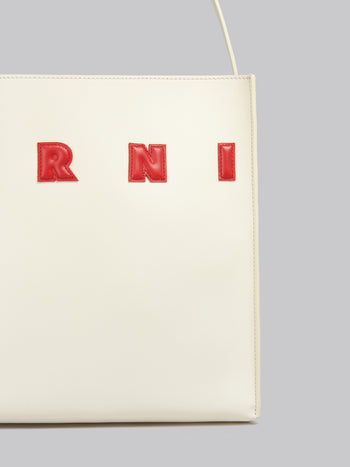 Marni Museo Small Hobo Bag White