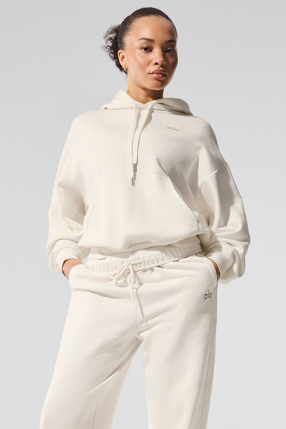 Alo Yoga Accolade Hoodie Ivory