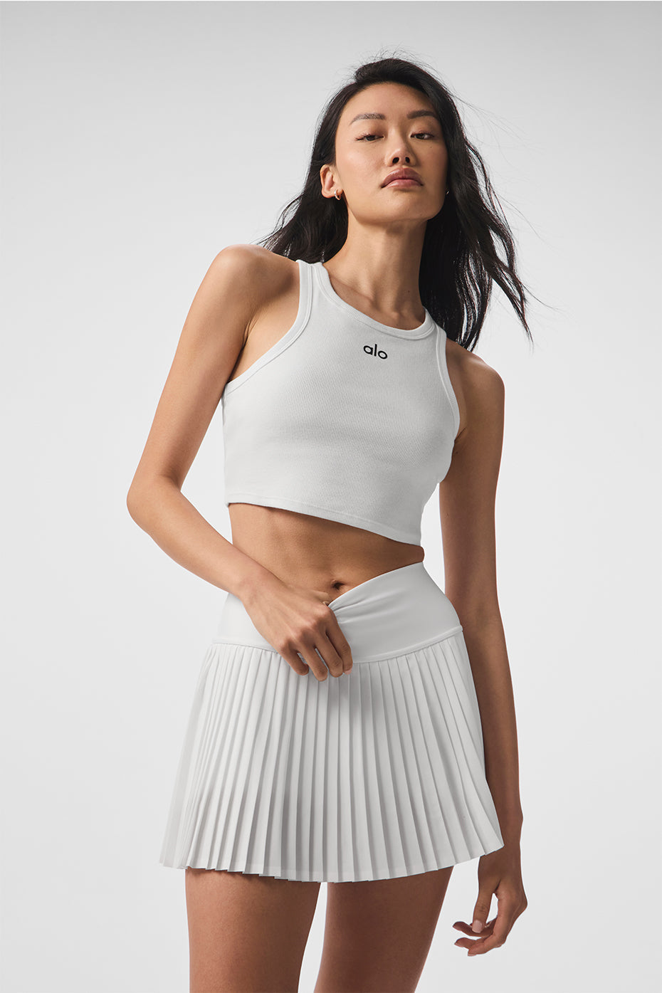 Alo Yoga Aspire Tank White