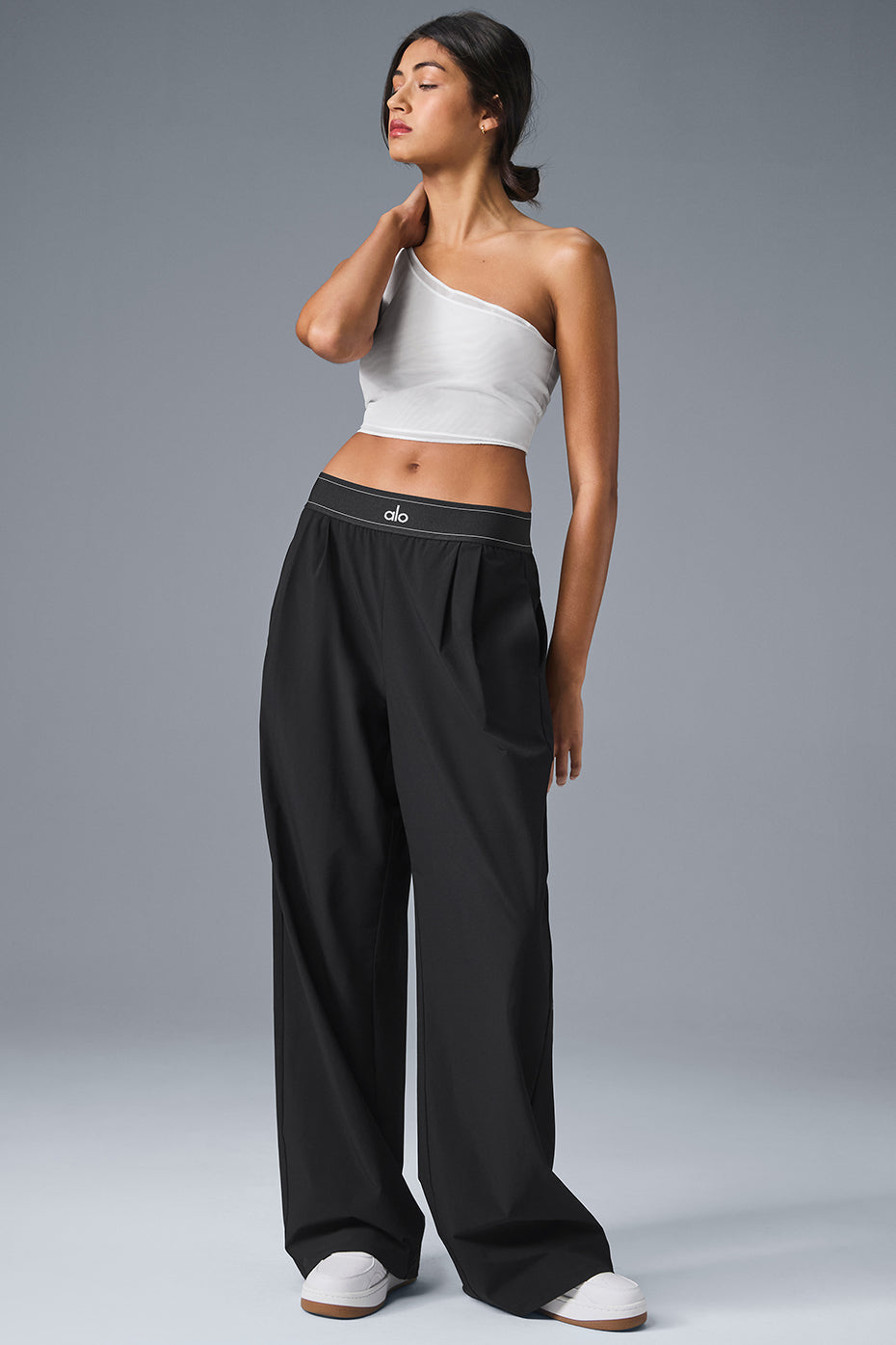 Alo Yoga Suit Up Trouser Regular Black