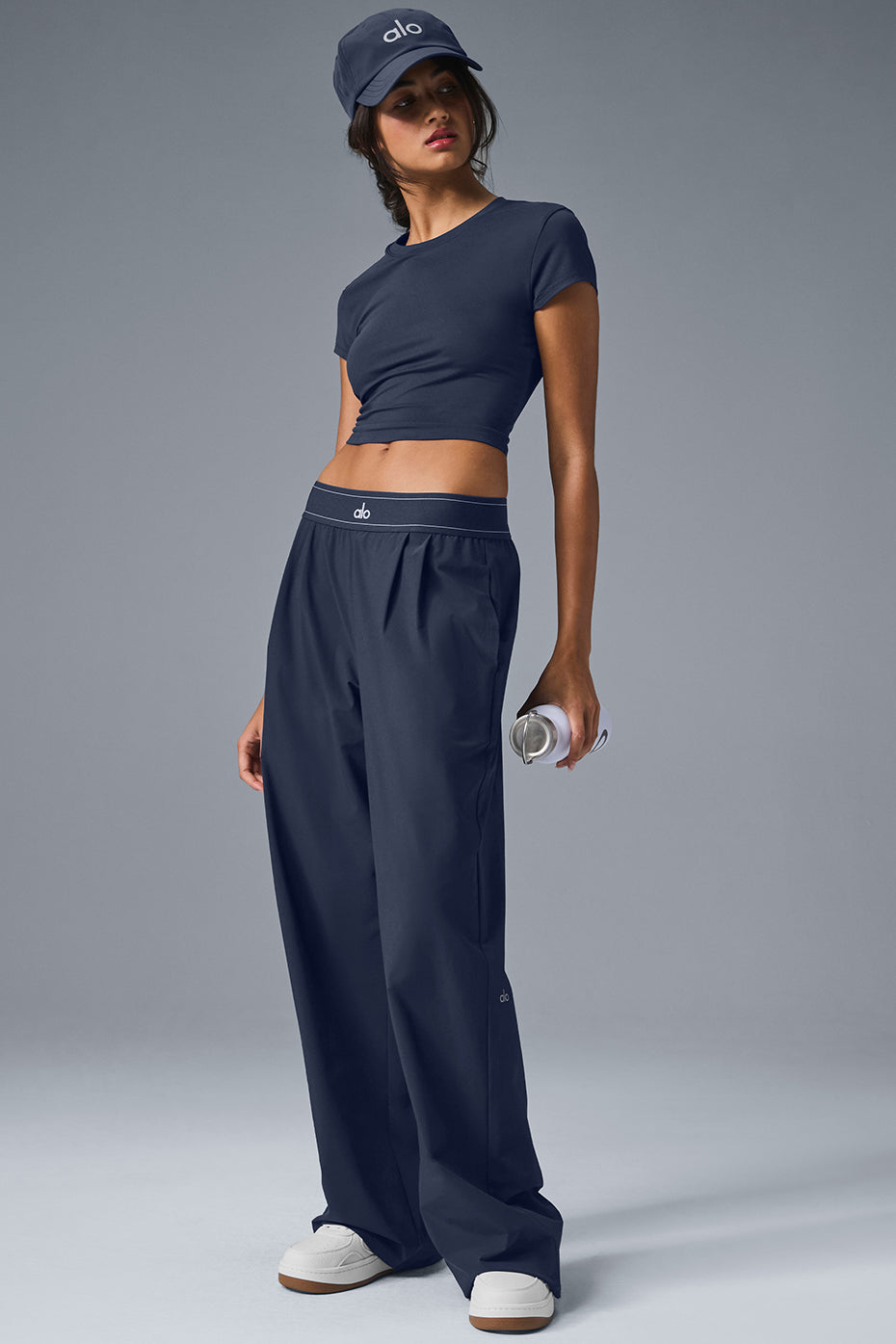 Alo Yoga Suit Up Trouser Regular Navy