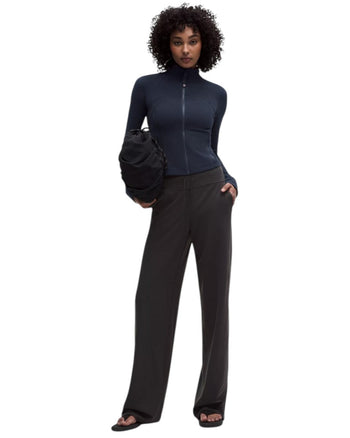Lululemon Define Cropped Jacket Nulu True Navy