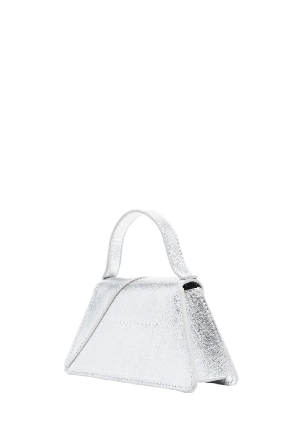 Maison Margiela MM6 Numeric Top-Handle Mini Bag Silver