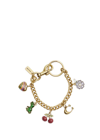 Coach Motif Chain Bag Charm