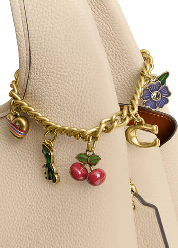 Coach Motif Chain Bag Charm