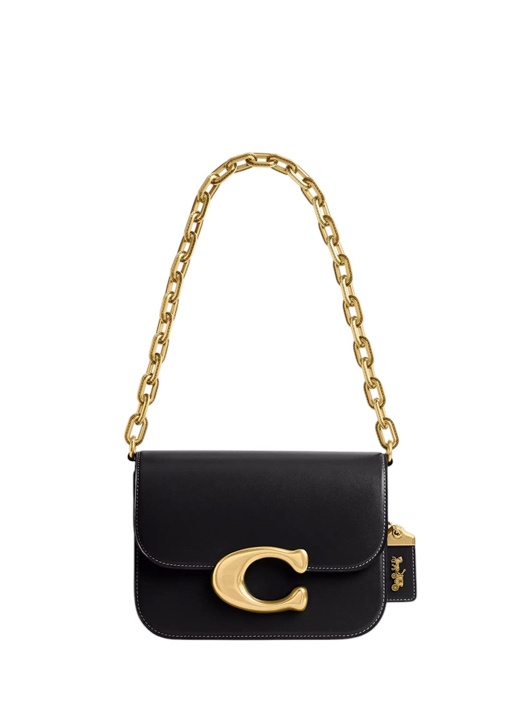 Coach Idol Shoulder Bag Black