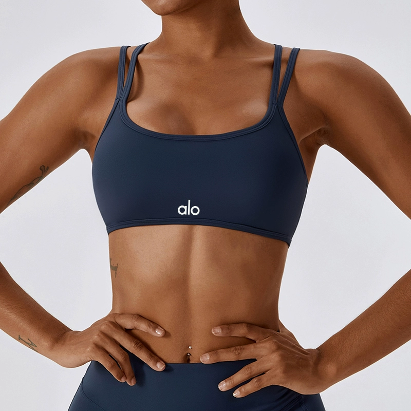 Alo Yoga Fitness Bra Blue px09-BL