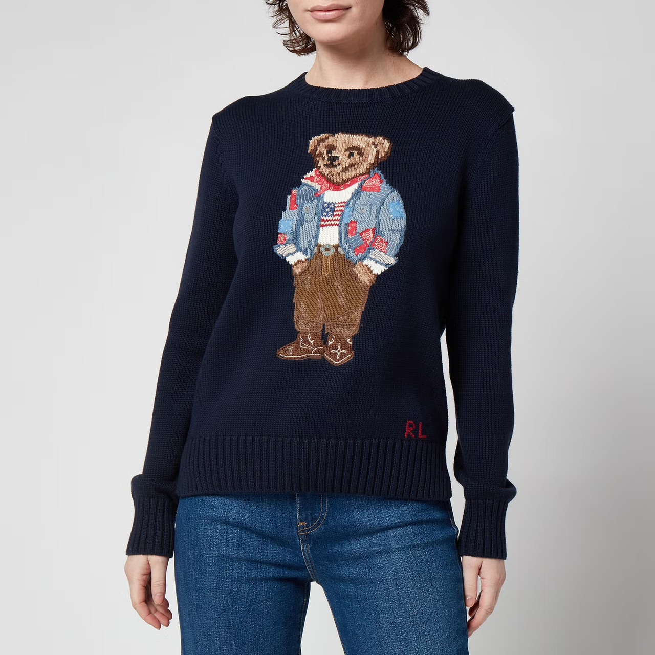 Polo Ralph Lauren Bear Jumper Navy