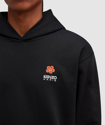 Kenzo Boke Flower Hoodie Black