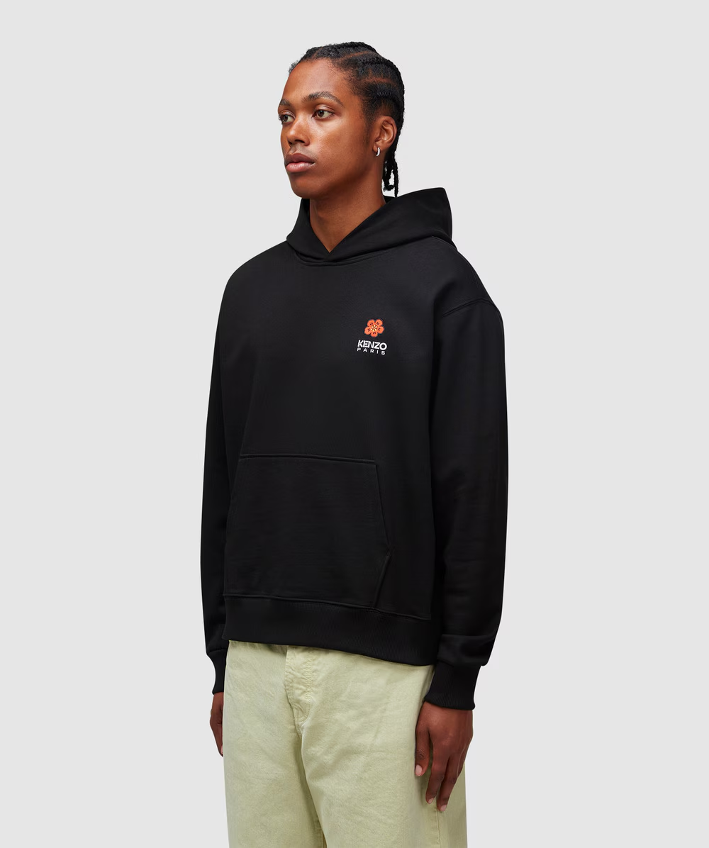 Kenzo Boke Flower Hoodie Black