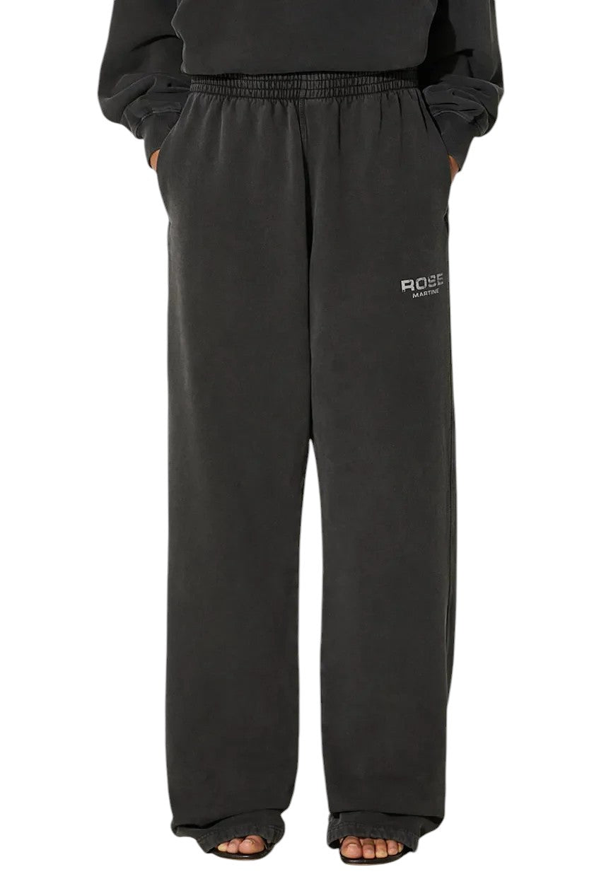 Martine Rose Wide Leg Trackpant Washed Black