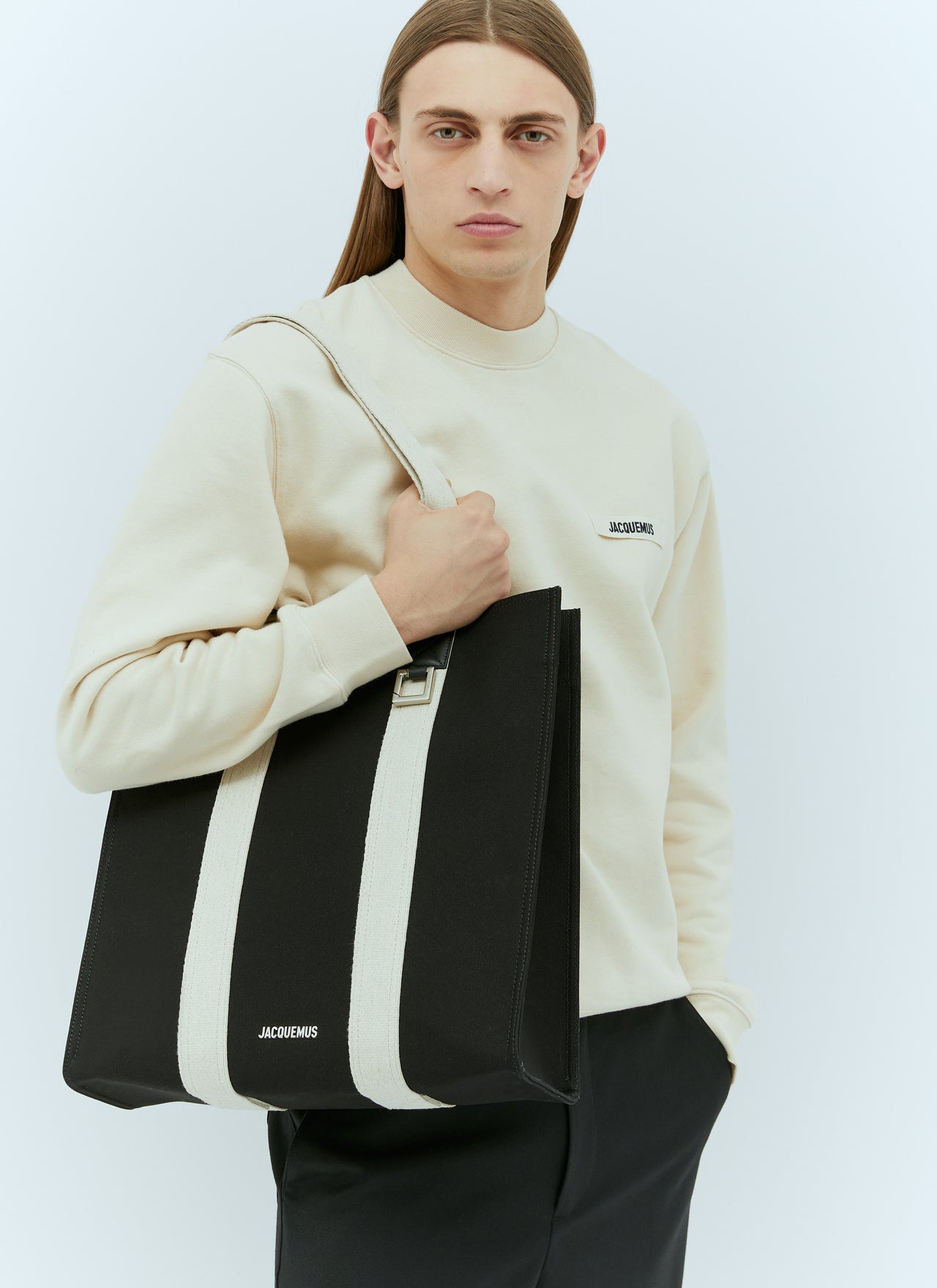 Jacquemus Le Cabas Cuerda Tote Bag Black