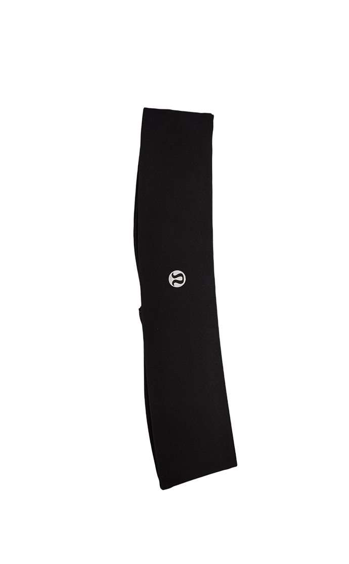 LULULEMON Fly Away Tamer Headband Luxtreme Black