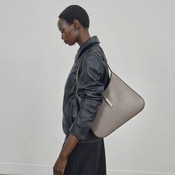 DeMellier The Large Tokyo Shoulder Bag Gray