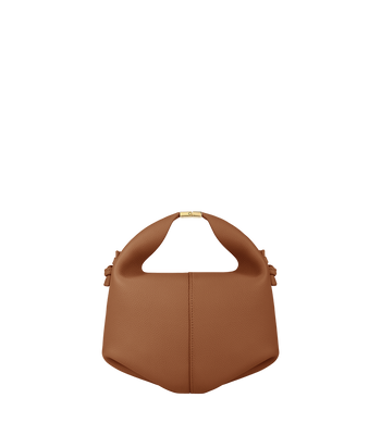 Polene Beri Textured Leather Camel