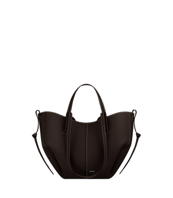 Polene Cyme Mini Edition Textured Ebony