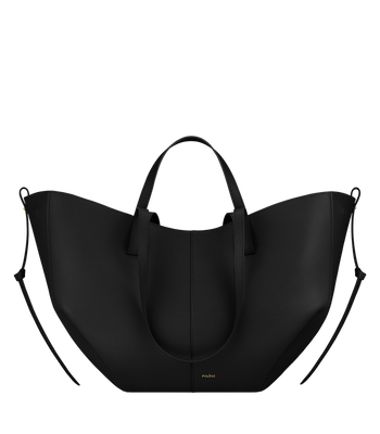 Polene Cyme Large Edition Textured Black