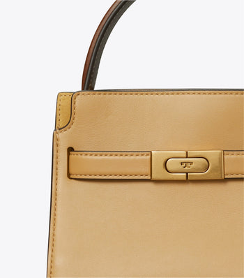 Tory Burch Lee Radziwill Petite Double Bag Tiramisu