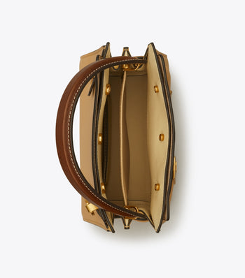 Tory Burch Lee Radziwill Petite Double Bag Tiramisu