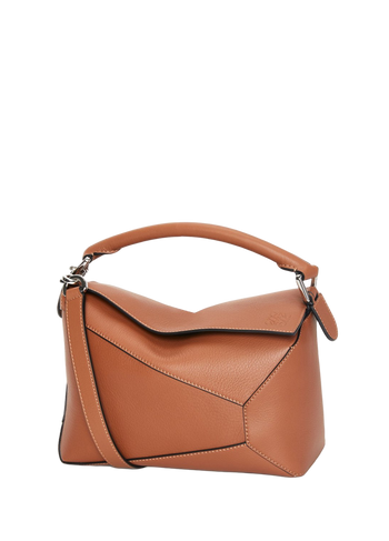 Loewe Small Puzzle Bag Classic Calfskin Tan