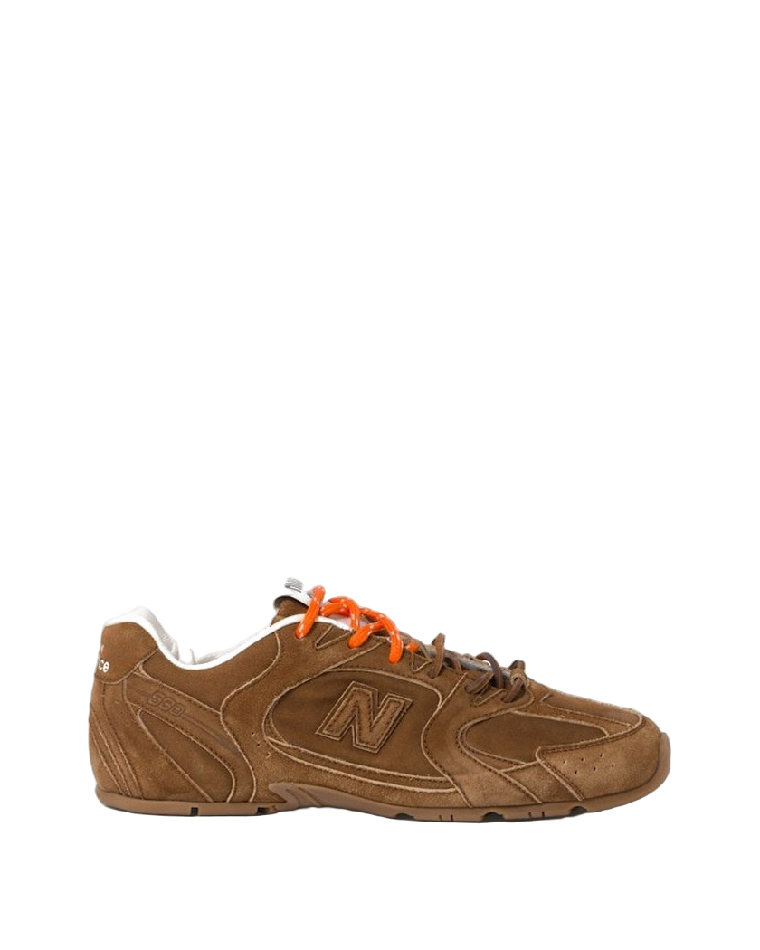 New Balance x Miu Miu 530 SL Suede Sneakers Cinnamon