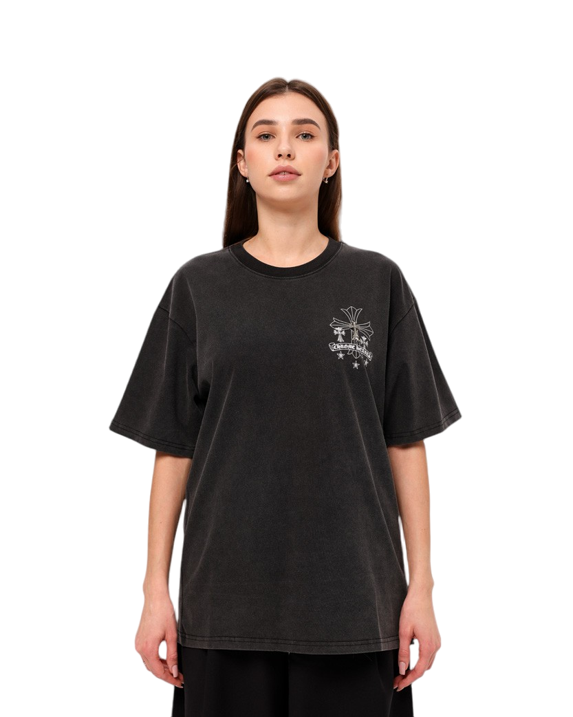 Chrome Hearts T-Shirt Washed Black CH105-WBK