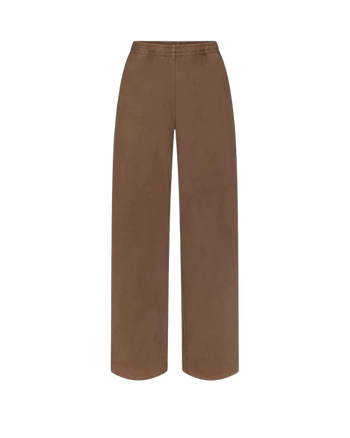 Skims French Terry Straight Leg Pant Cocoa