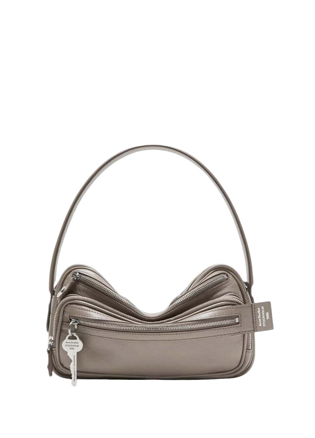 Acne Studios Camero Party Shoulder Bag Taupe Beige