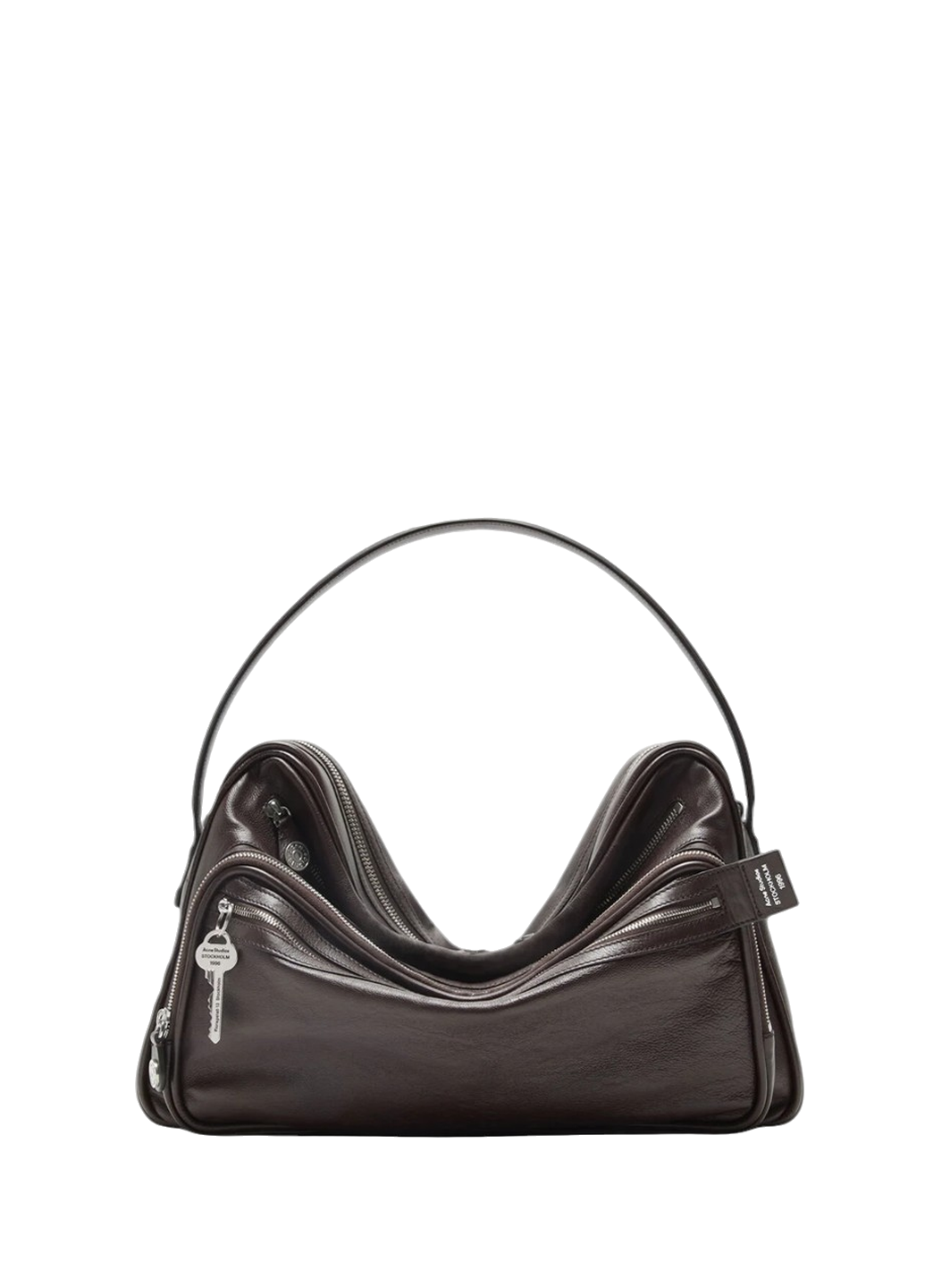Acne Studios Camero Camera Shoulder Bag Chocolate Brown