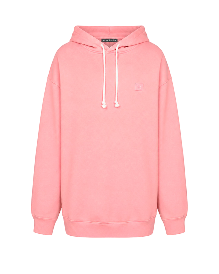 Acne Studios Appliquéd Hoodie Blush Pink