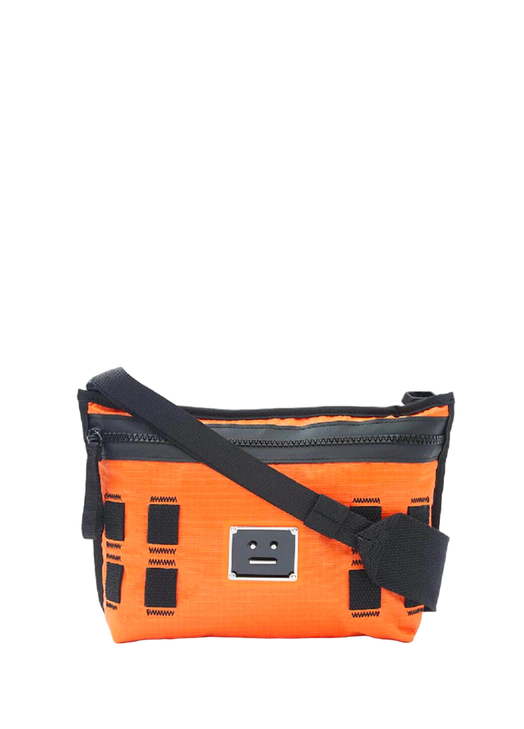 Acne Studios Logo plate belt bag Orange