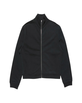 Acne Studios Zip-Up Sweatshirt Black