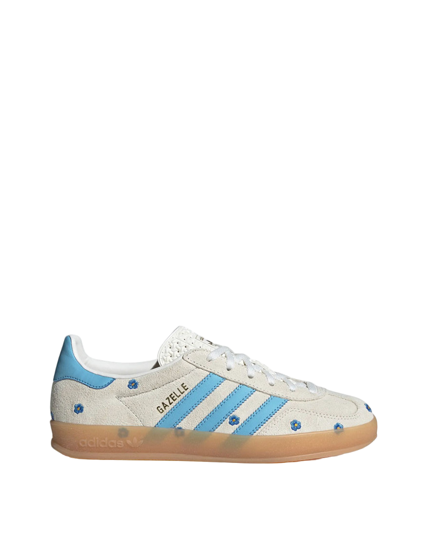 Adidas Wmns Gazelle Indoor 'Light Blue Floral Embroidery'