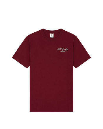 Sporty & Rich The Carlyle Souvenir T-Shirt Merlot