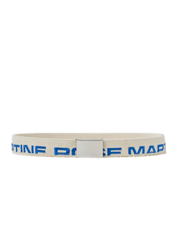 Martine Rose Canvas Belt Cream
