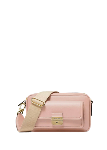 Michael Kors Bradshaw Medium Logo Camera Bag Light Pink