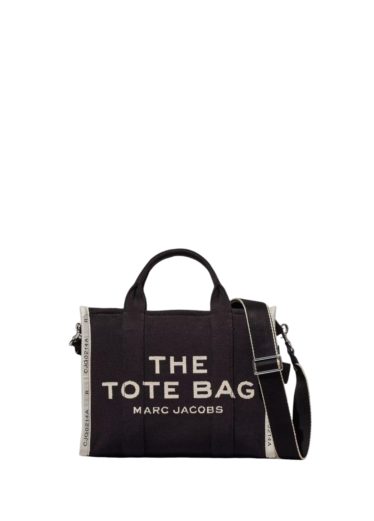 Marc Jacobs Jacquard Small Tote Bag Black