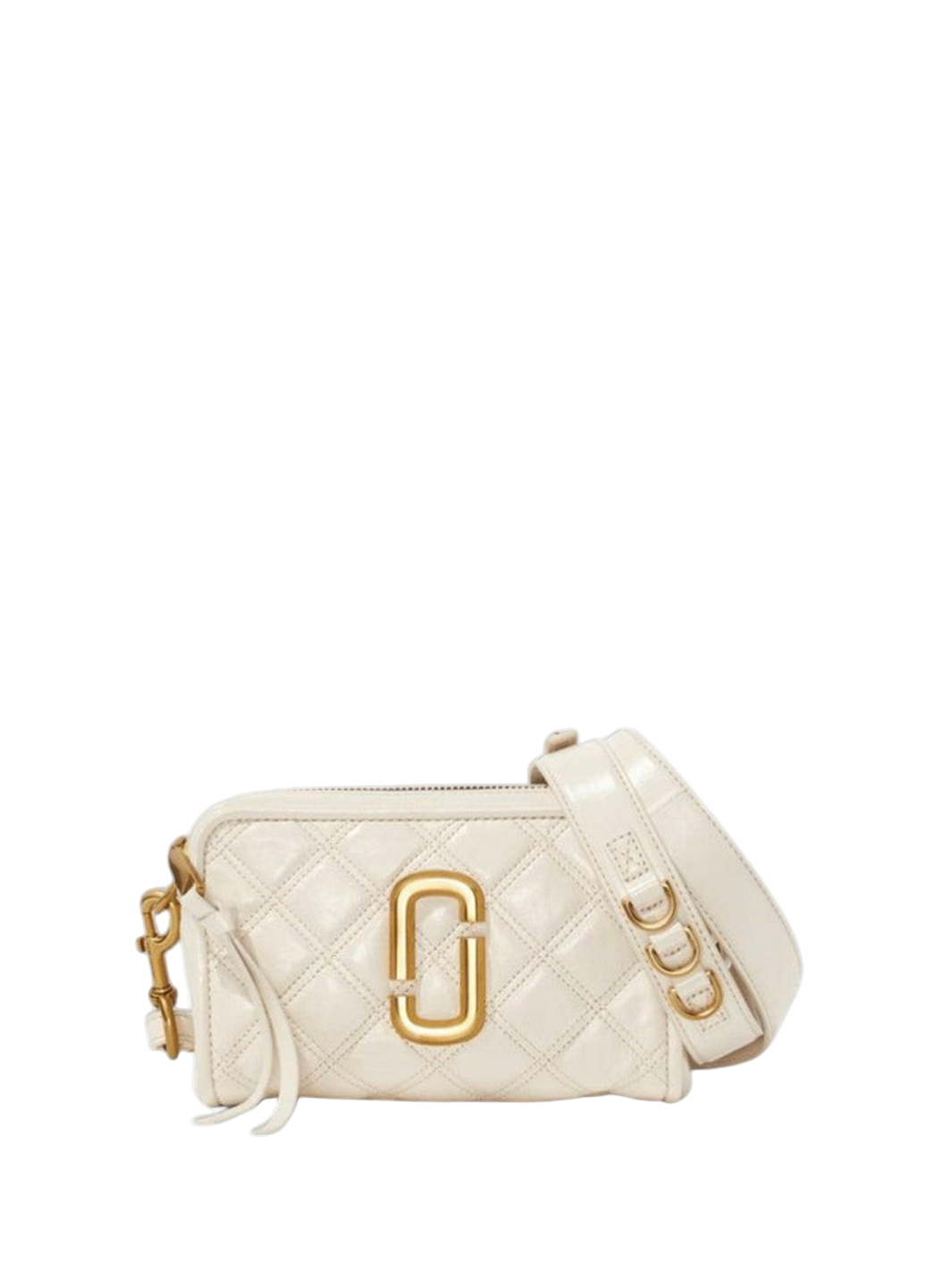 Marc Jacobs The Quilted Softshot 21 Ivory