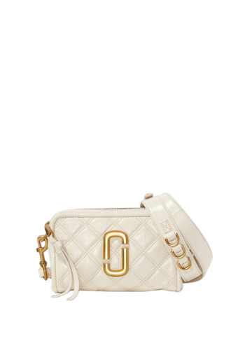 Marc Jacobs The Quilted Softshot 21 Ivory