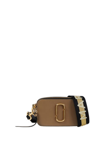 Marc Jacobs The Snapshot Logo Strap French Grey Multi
